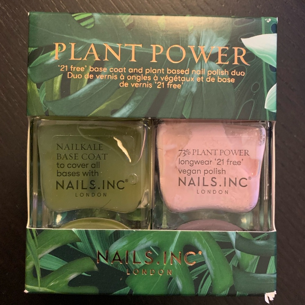 Nails Inc Plant Power duo